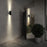 Applique murale solaire haut/bas 700lm (fixe)