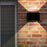 Applique murale solaire haut/bas ajustable