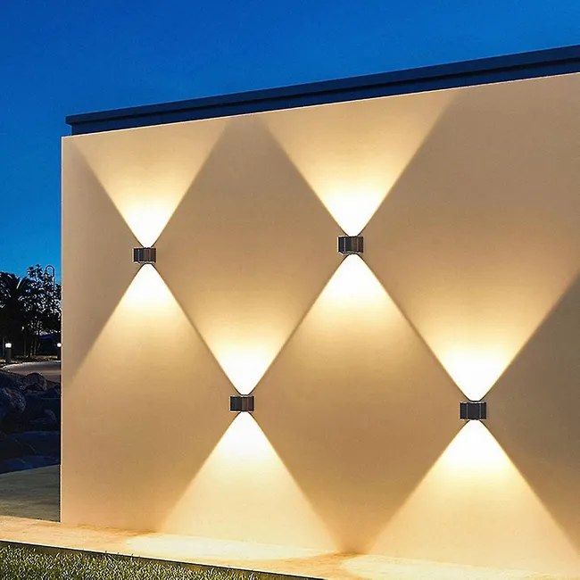 Applique murale solaire haut/bas ajustable