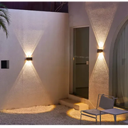 Applique murale solaire haut/bas rectangle