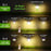 Applique solaire PIR 128leds