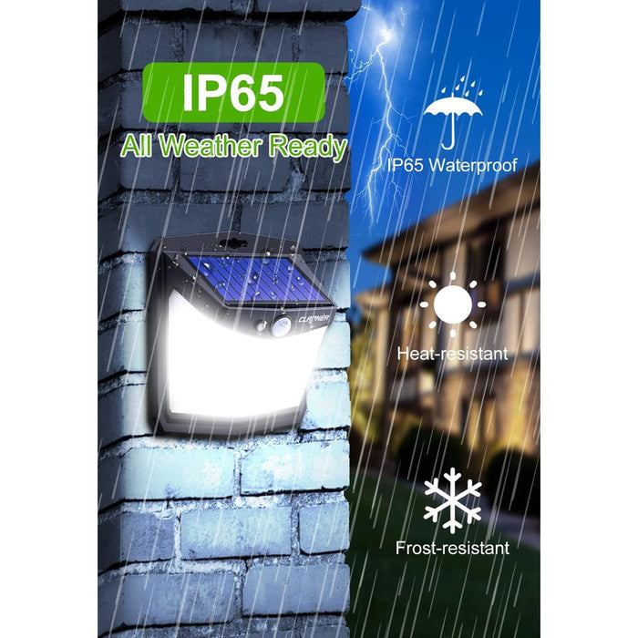 Applique solaire PIR 128leds