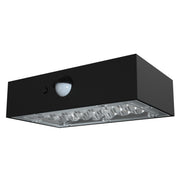 Applique solaire PIR brick 350lm - Noir