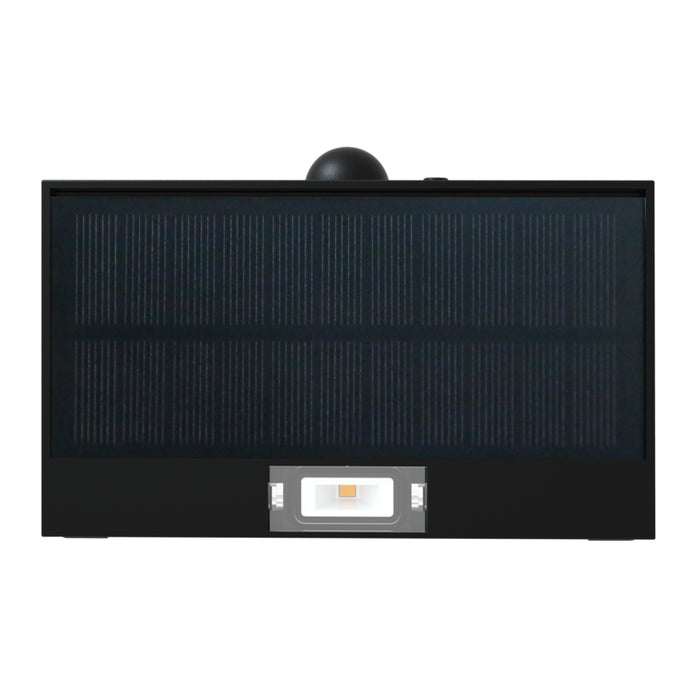 Applique solaire PIR brick 350lm - Noir