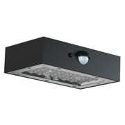 Applique solaire PIR brick 350lm - Noir