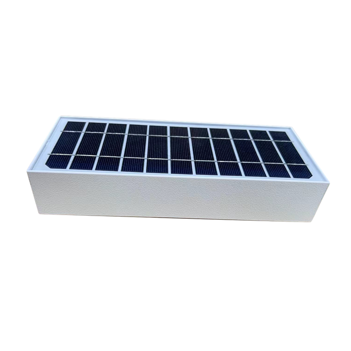 Applique solaire PIR brick 900lm
