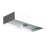Applique solaire PIR brick 900lm
