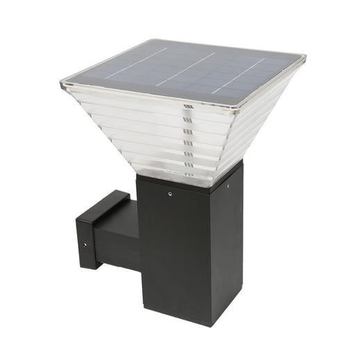 Applique solaire murale carrée 500lm Blanc froid 6000K