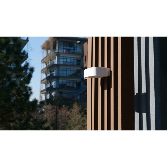 Applique murale solaire haut/bas 700lm blanche-Tektek