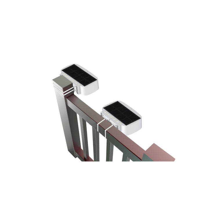 Applique murale solaire haut/bas 700lm blanche-Tektek