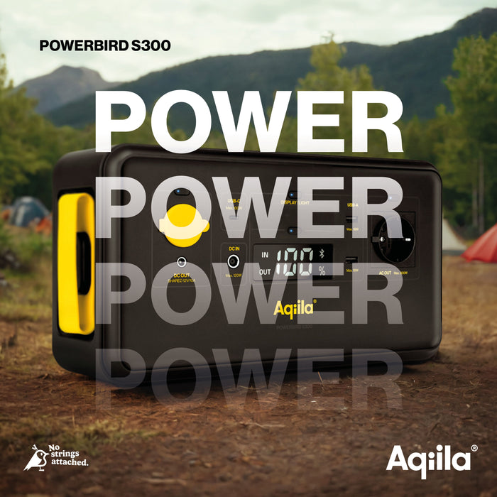 Aqiila Powerbird S300 - Générateur Solaire Portable 300W / 294Wh