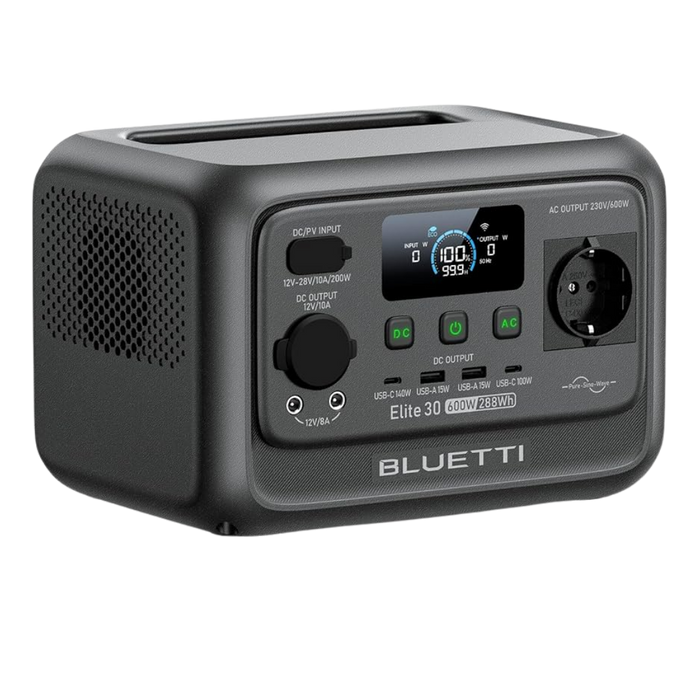 Bluetti Elite 30 V2 - Générateur solaire 600W / 288Wh