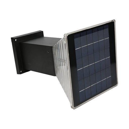 Borne solaire carrée 26cm 500lm Blanc froid 6000K