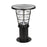 Borne solaire grille 38cm 500lm Blanc froid 6000K