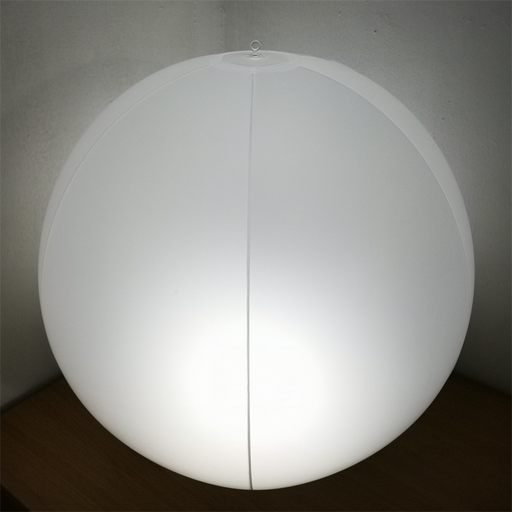 Boules solaires gonflables RVB multicolores
