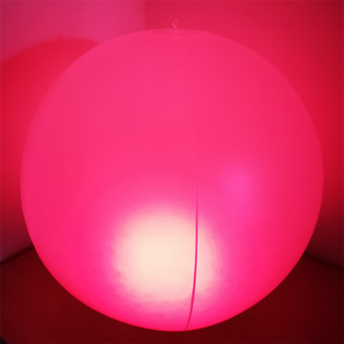 Boules solaires gonflables RVB multicolores