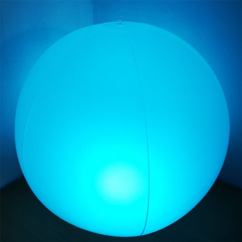 Boules solaires gonflables RVB multicolores