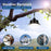 Cloche solaire 30W avec télécommande