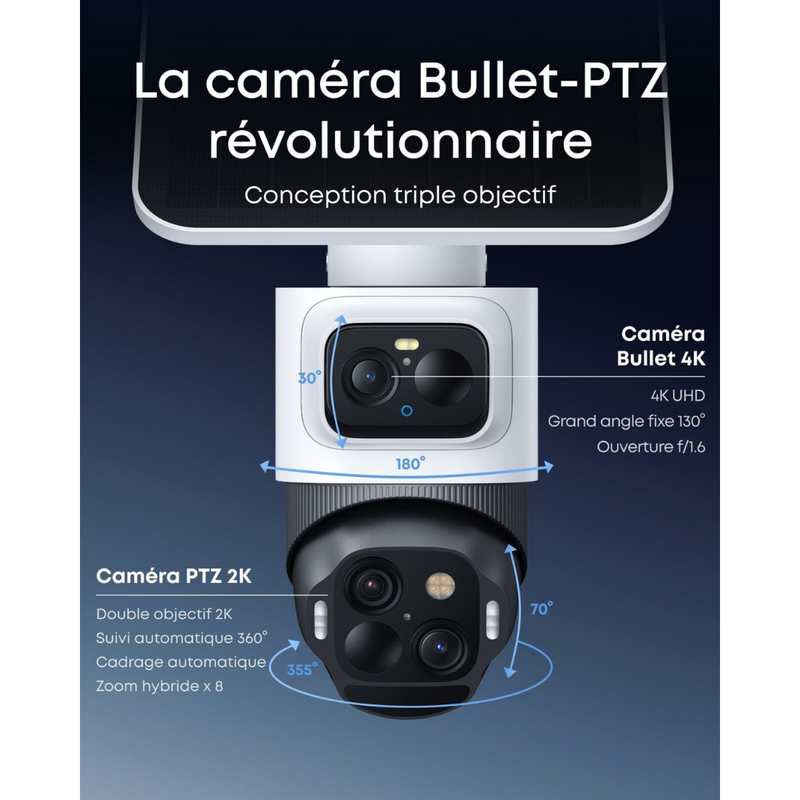 Eufy S4 - Caméra Solaire