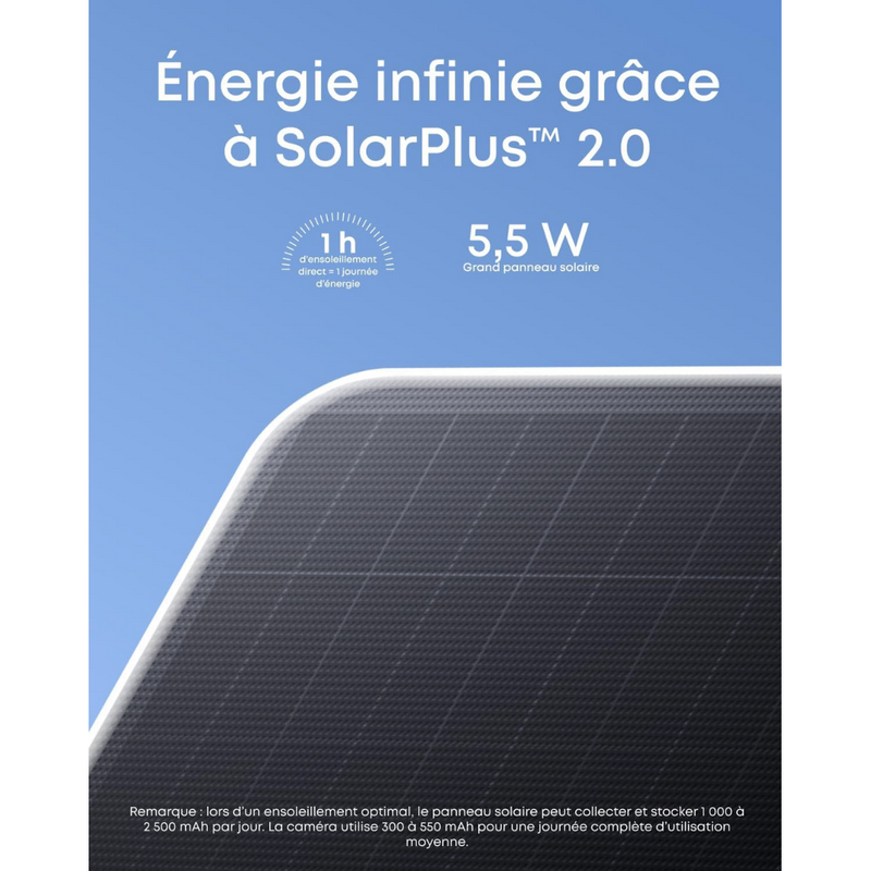 Eufy S4 - Caméra Solaire