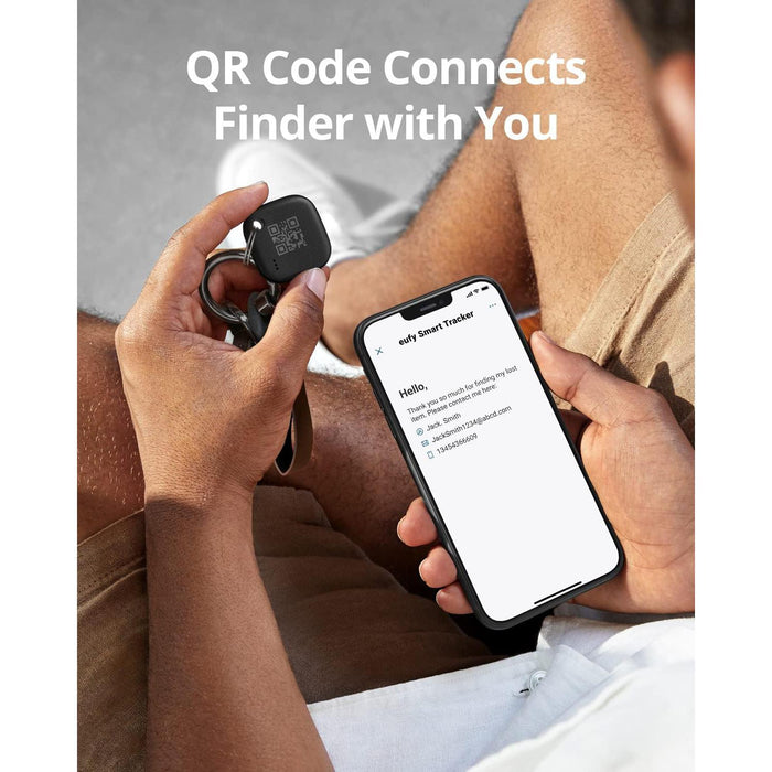 Eufy Tag - Localisateur d'objet Bluetooth - Fonctionne avec Apple Find My (iOS Seulement)