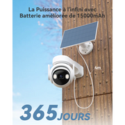 Imou - Caméra solaire Wifi Cell PT lite 3MP 360°