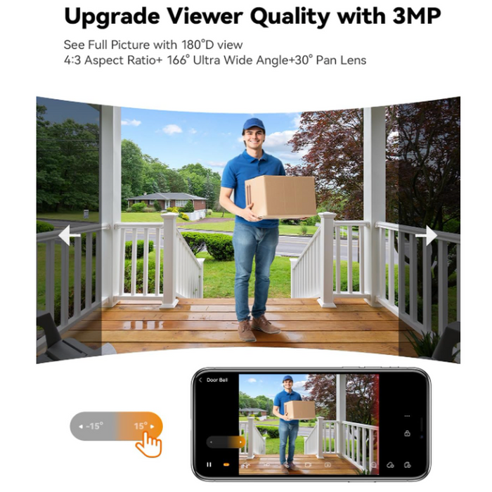 Imou D2S - Visiophone Wifi connecté