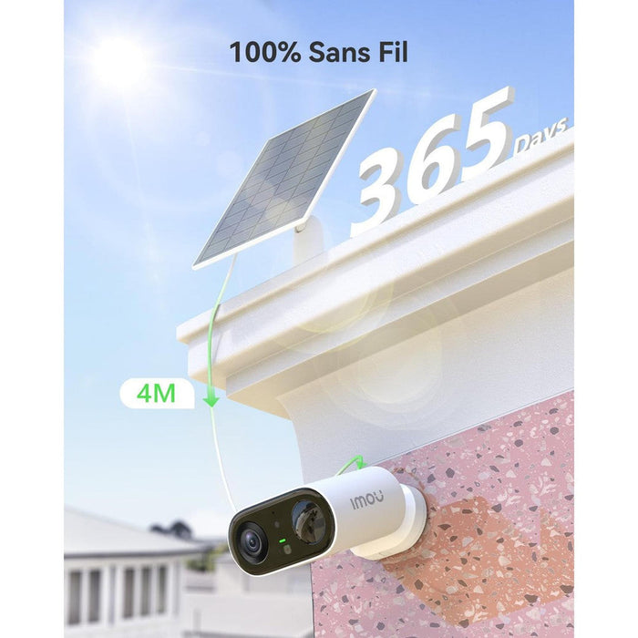 Imou - Mini caméra solaire Wifi （Cell go Kit)