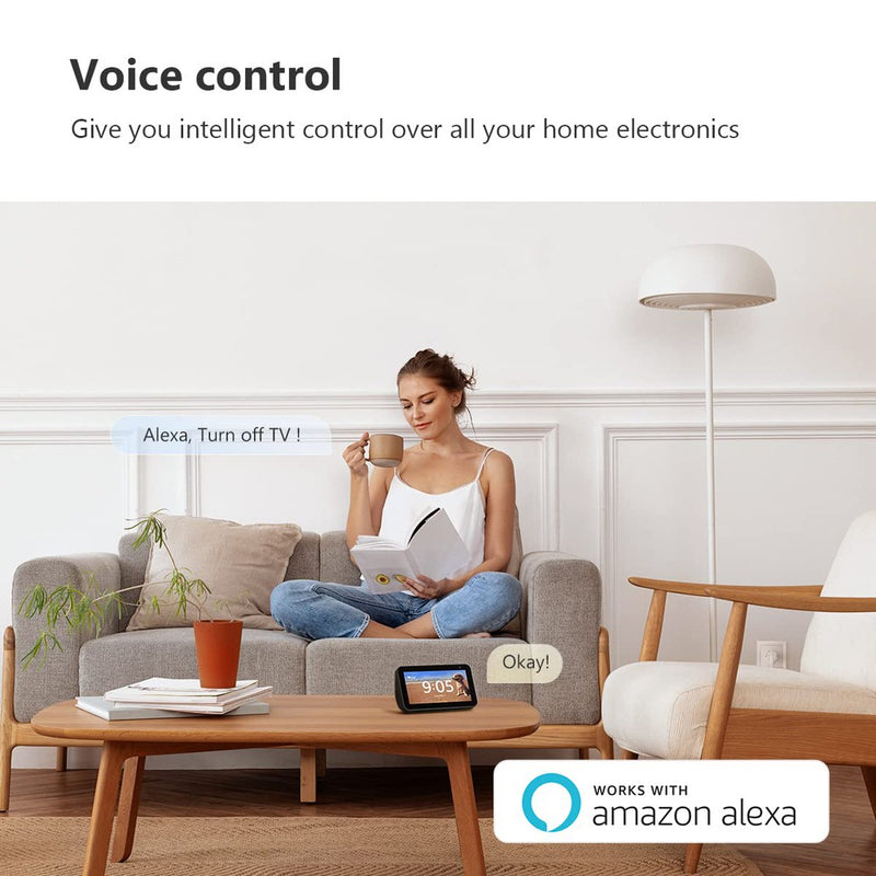 Imou - Prise connectée 10A, compatible Alexa et Google Home, sans Hub