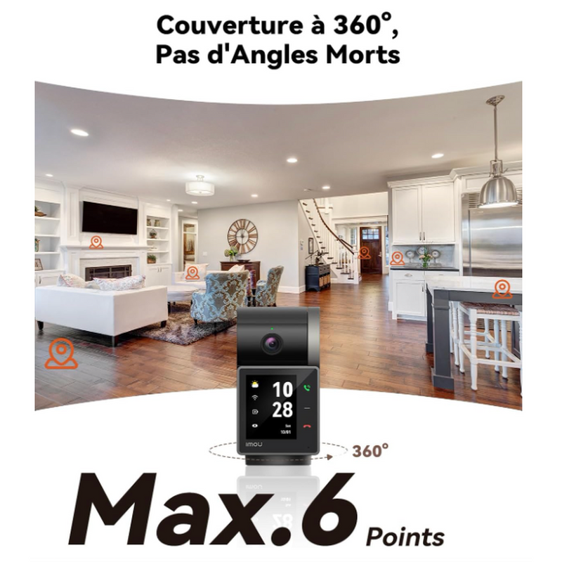 Imou Rex VT Pro - Caméra intérieure Wifi