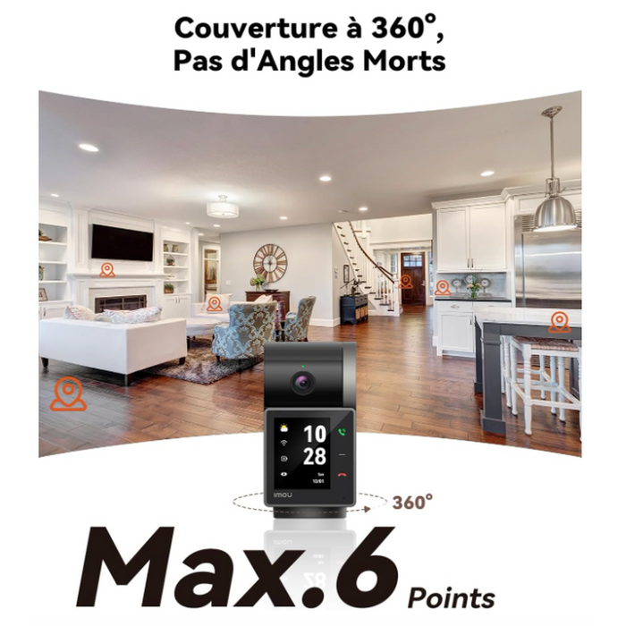Imou Rex VT Pro - Caméra intérieure Wifi