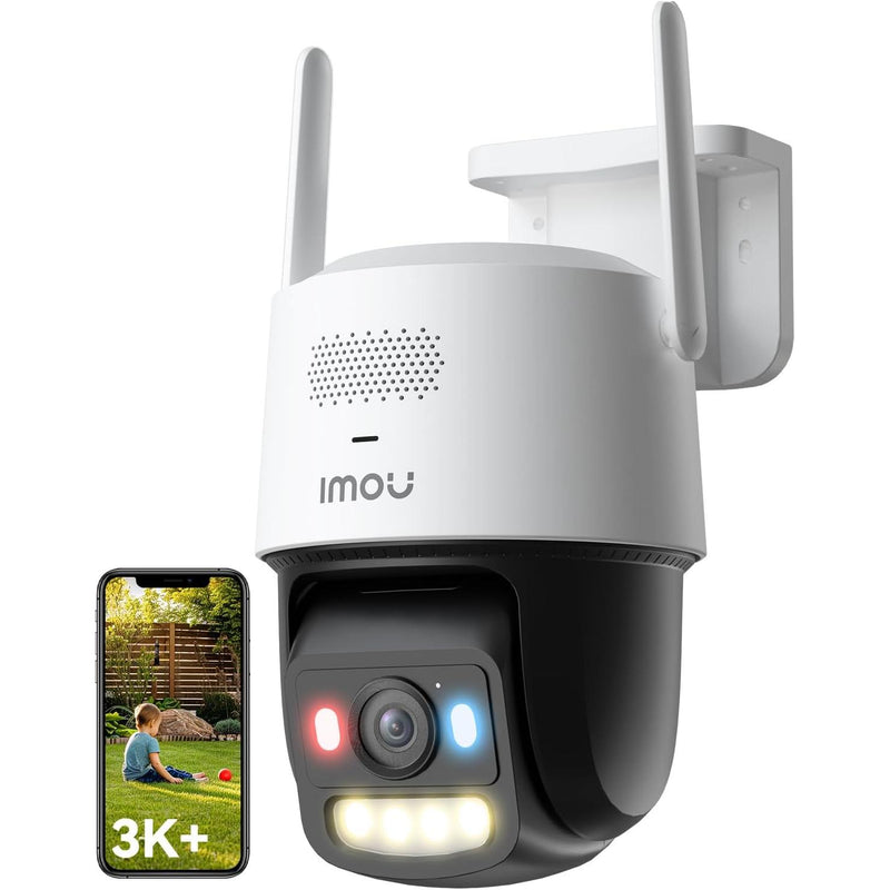 Imou Titan - Caméra extérieure Wifi 2.4/5Ghz + POE, rotative, 6MP, Zoom 8X, Patrouille