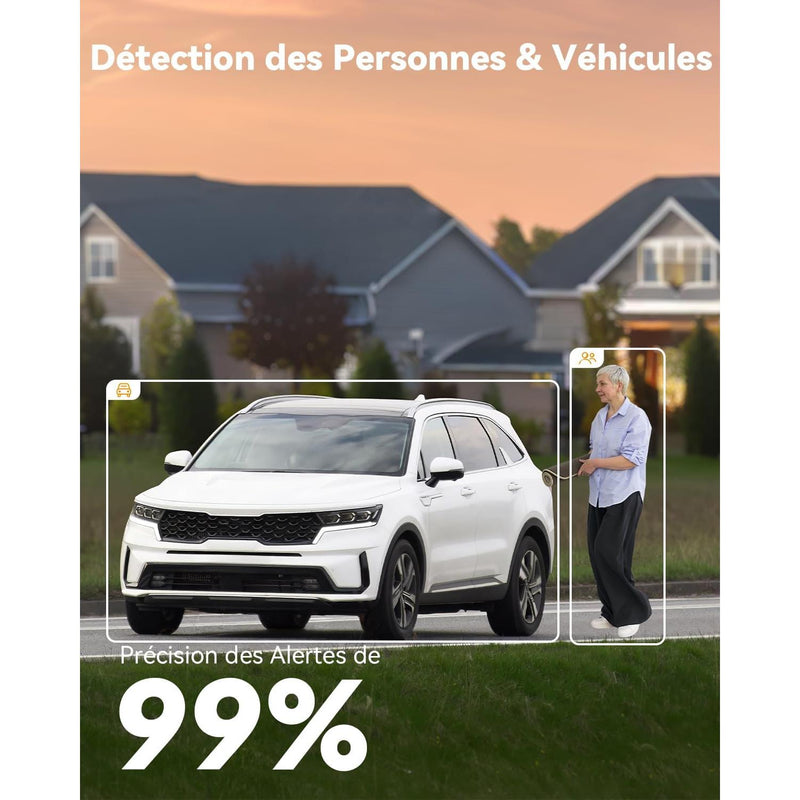 Imou AOV Dual - Caméra extérieure double objectif 4G / Wifi