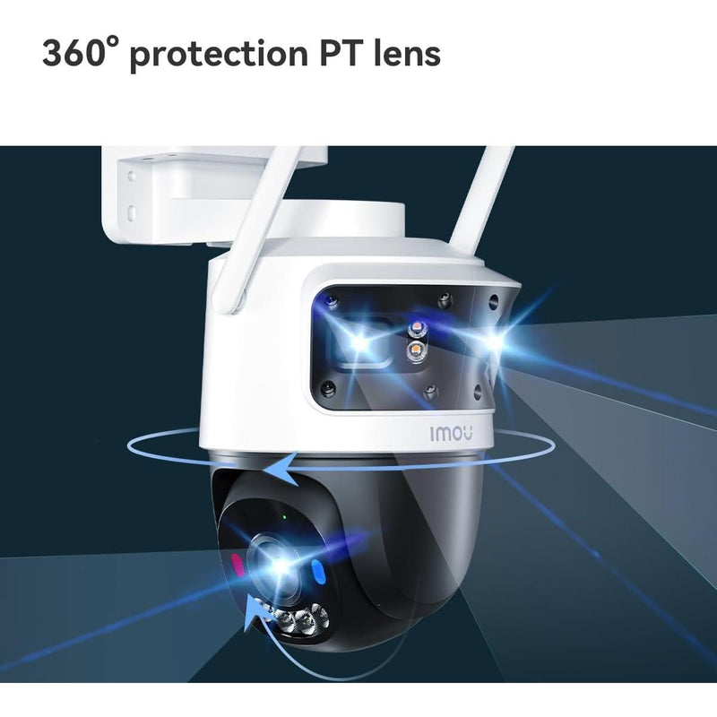 Imou Cruiser Triple - Caméra extérieure Wifi rotative 3 objectifs 11MP