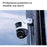 Imou Cruiser Triple - Caméra extérieure Wifi rotative 3 objectifs 11MP