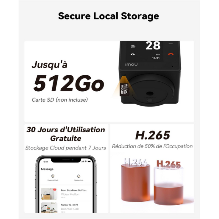 Imou Rex VT Pro - Caméra intérieure Wifi