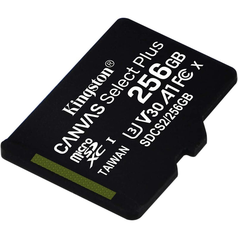 Kingston Canvas Select Plus - Carte Micro SD 256Go SDCS2 Class 10