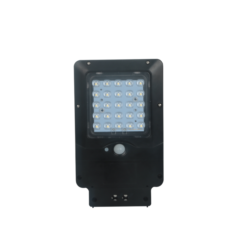 Lampadaire LED solaire 4W 400lm, avec détecteur de mouvement, 6000K