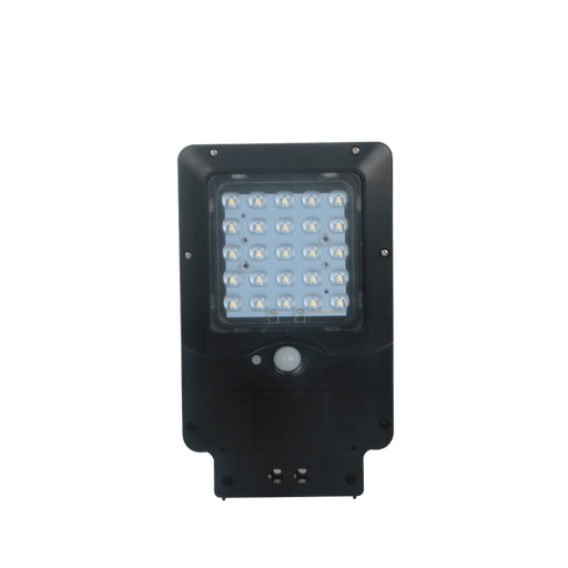 Lampadaire LED solaire 4W 400lm, avec détecteur de mouvement, 6000K