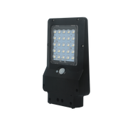 Lampadaire LED solaire 4W 400lm, avec détecteur de mouvement, 6000K
