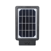 Lampadaire LED solaire 4W 400lm, avec détecteur de mouvement, 6000K