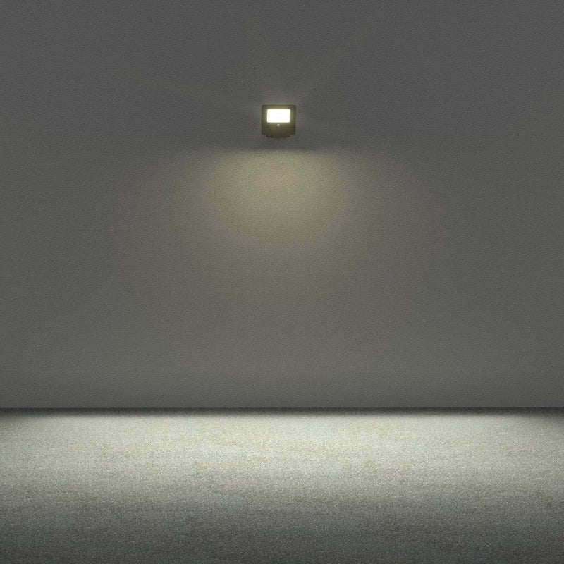 Lampadaire solaire 3000lm blanc froid 6000K