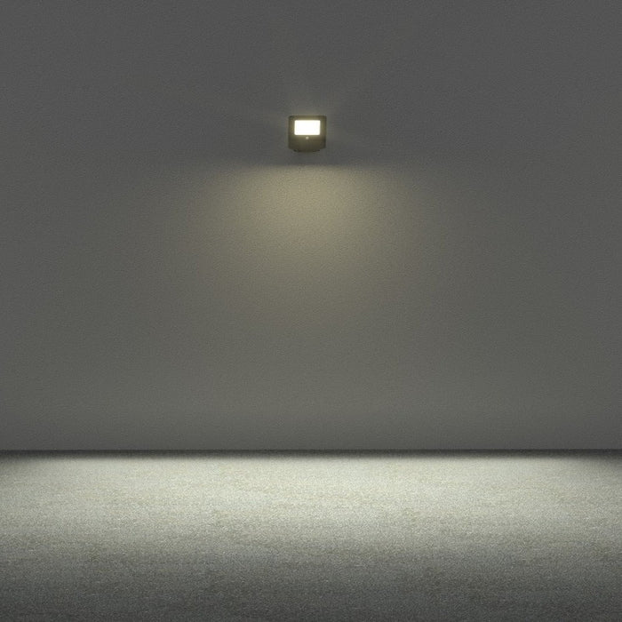 Lampadaire solaire 3000lm blanc froid 6000K