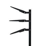 Lampadaire solaire 3000lm blanc froid 6000K