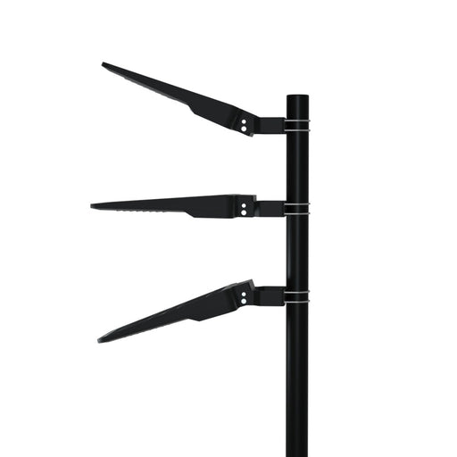 Lampadaire solaire 3000lm blanc froid 6000K