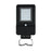 Lampadaire solaire 3000lm blanc froid 6000K