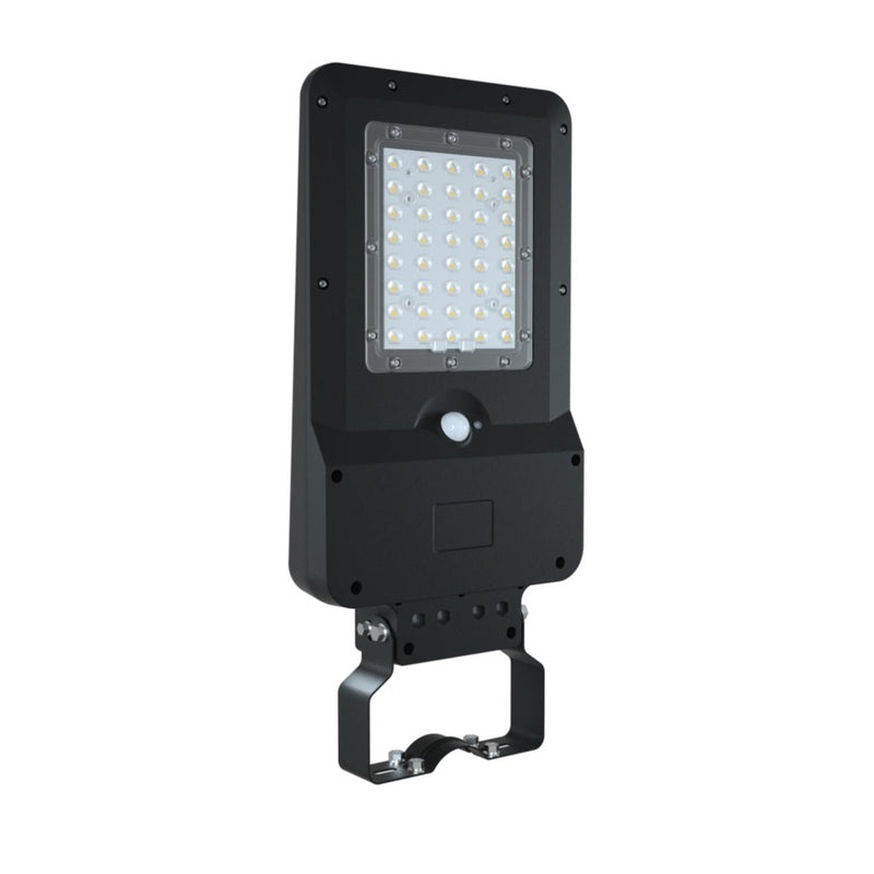 Lampadaire solaire 3000lm blanc froid 6000K