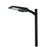 Lampadaire solaire 3000lm blanc froid 6000K