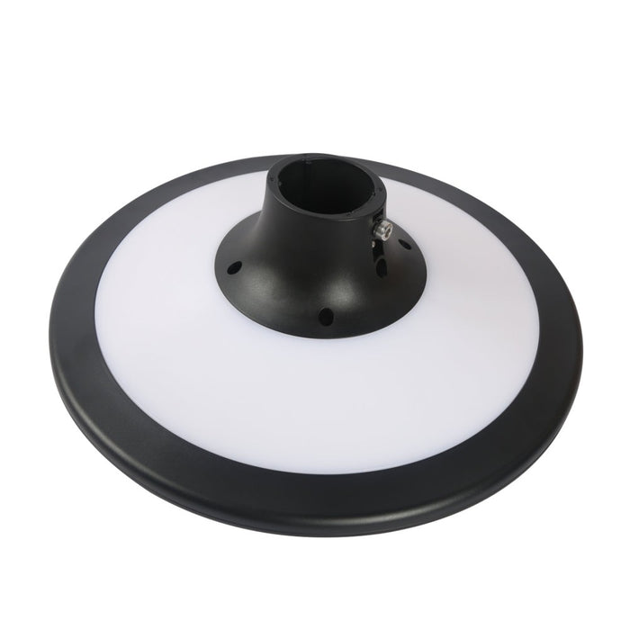 Lampadaire solaire PIR 360° 2300lm