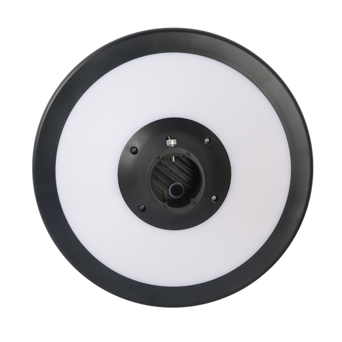 Lampadaire solaire PIR 360° 2300lm